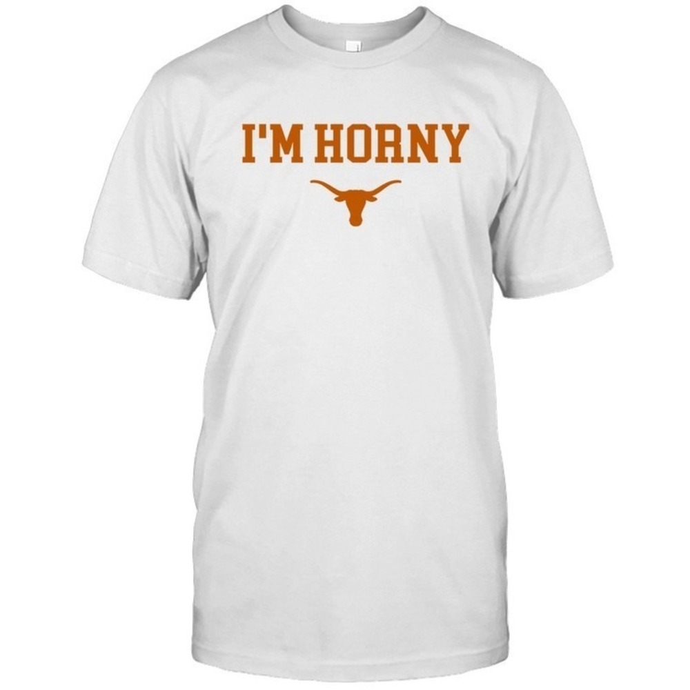 I’m Horny Texas-Longhorns Austin Pride Bull American T-Shirt